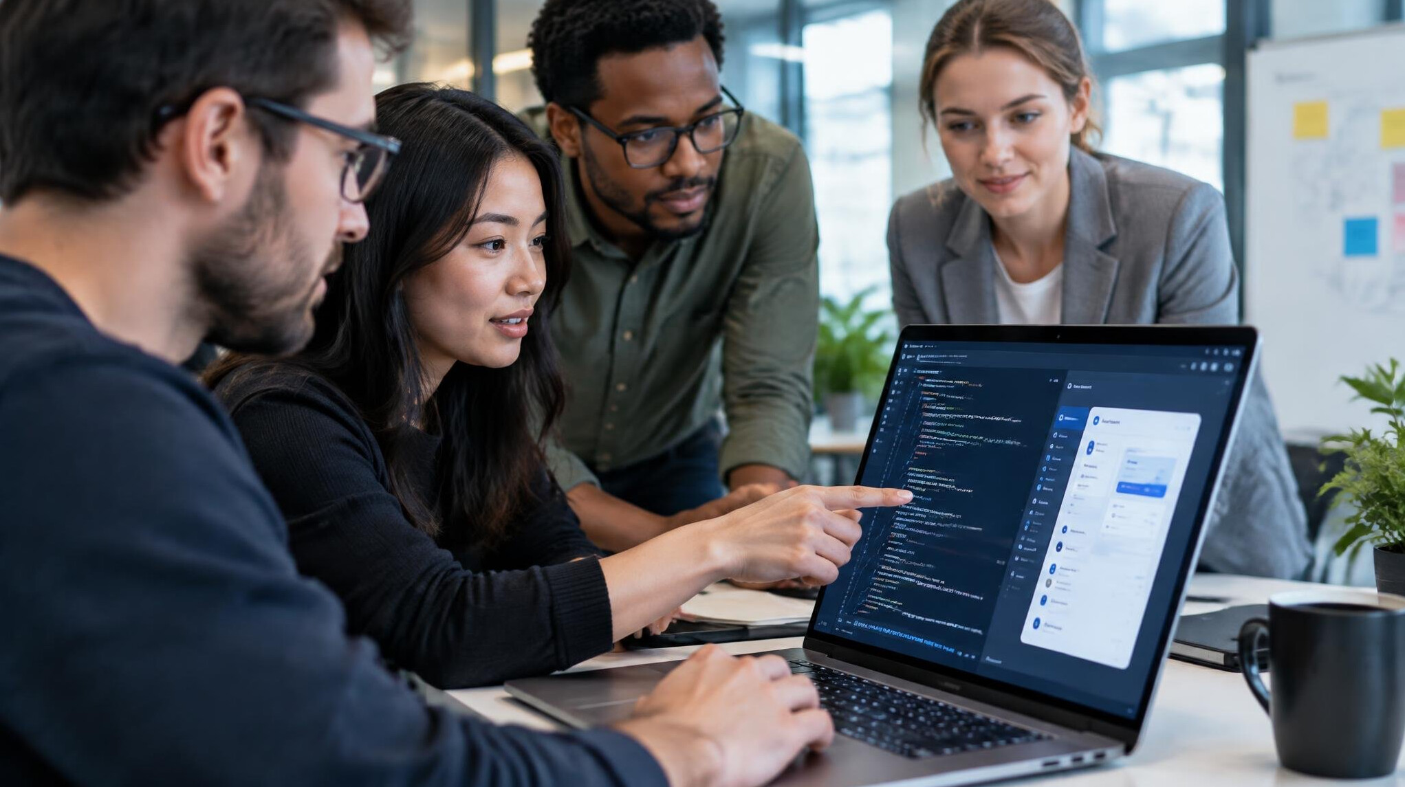 modern office team